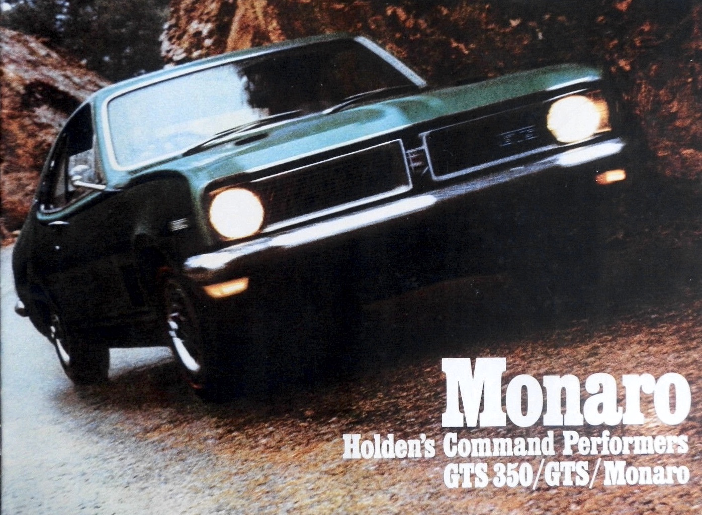 1970 Holden HG Monaro Brochure